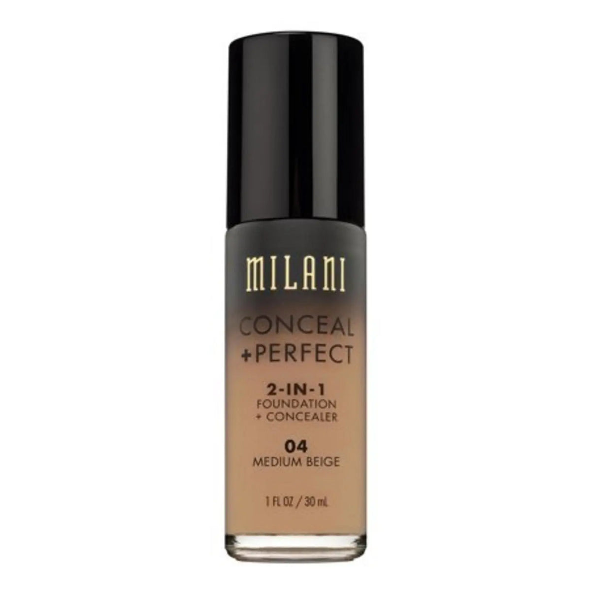 Milani Conceal + Perfect fond de ten si corector 2 in 1 04 Medium Beige, 30 ml Milani