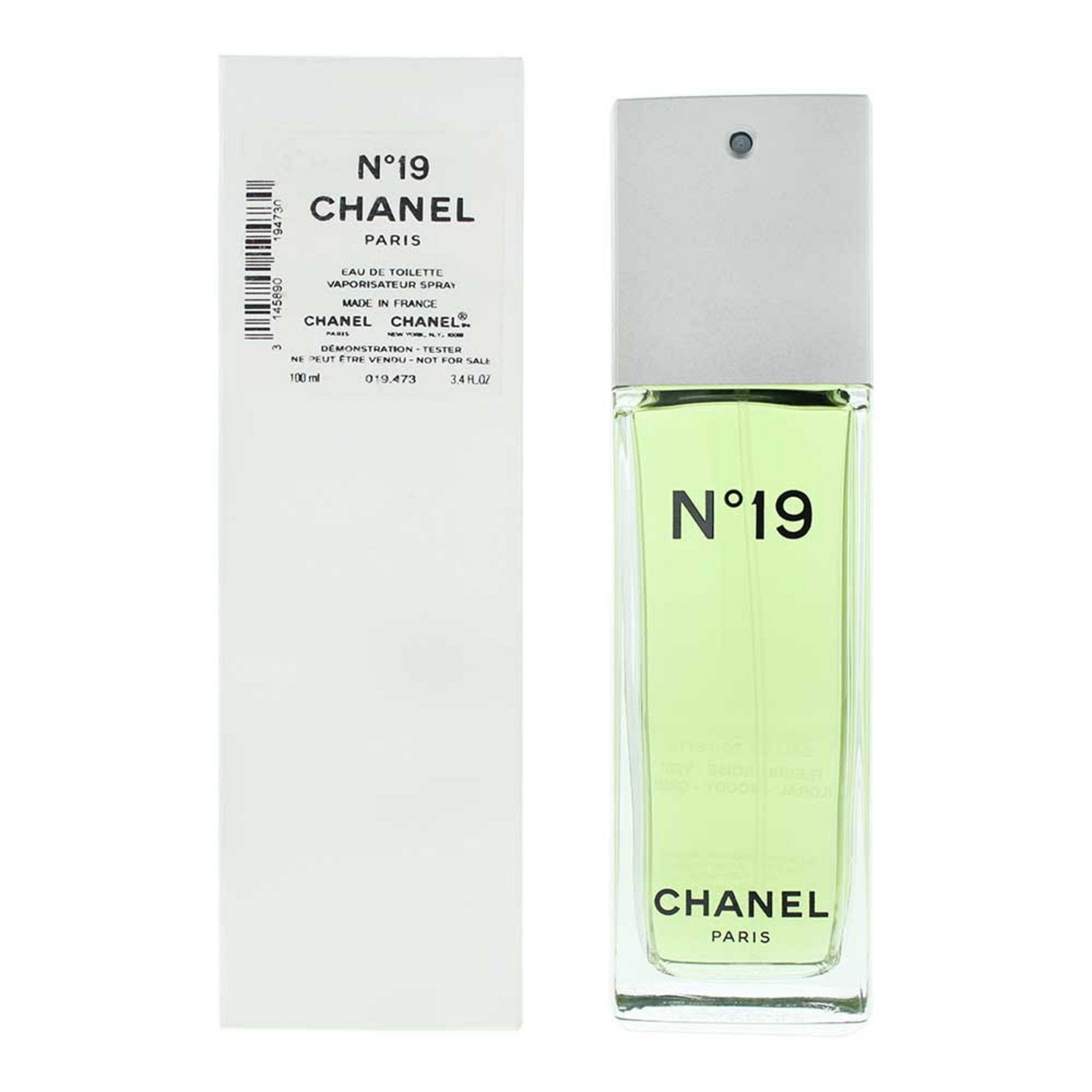 Chanel, Chanel N°19, Apă de toaletă, Pentru femei, 100 ml *Tester