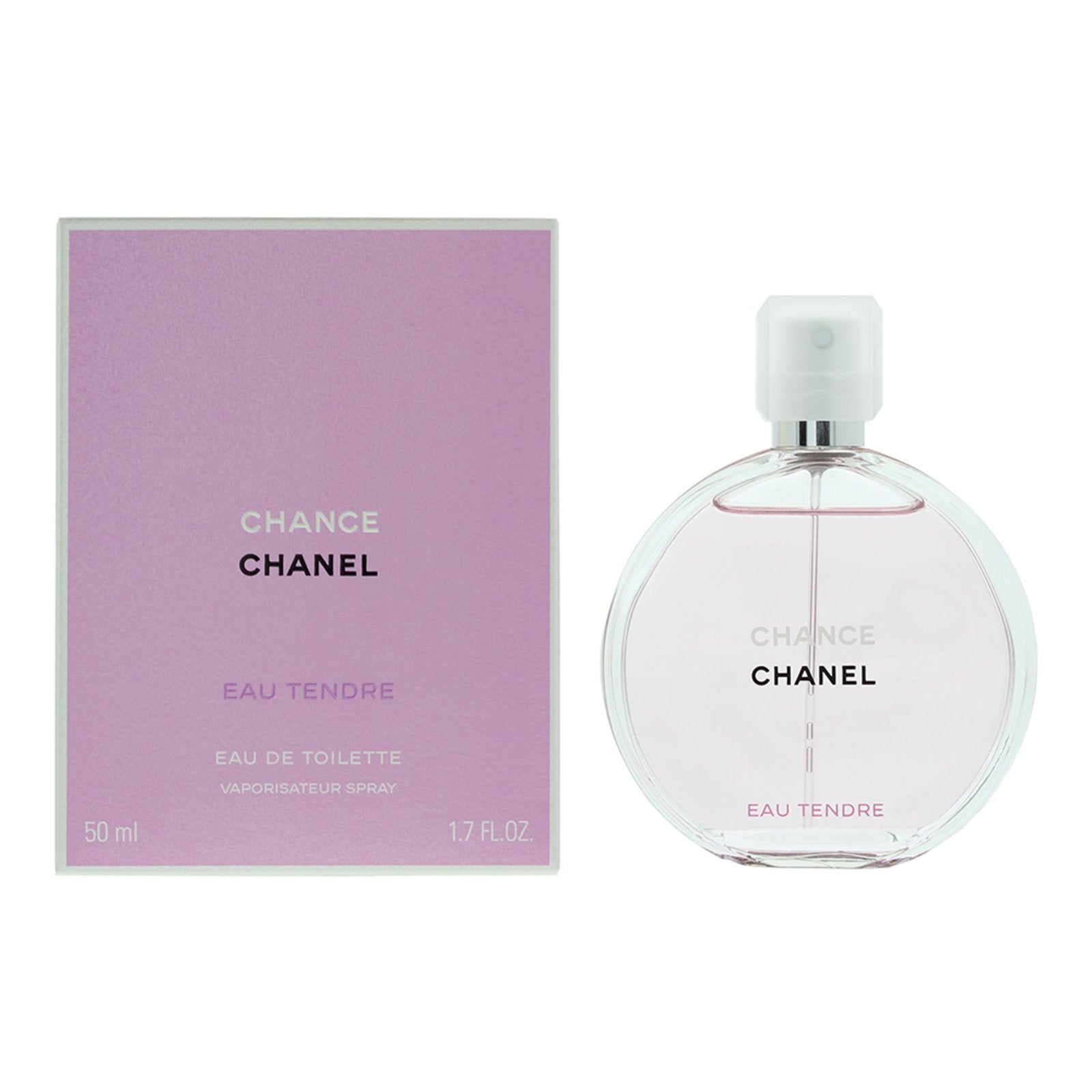 Chanel, Chance Eau Tendre, Apă de toaletă, Pentru femei, 50 ml