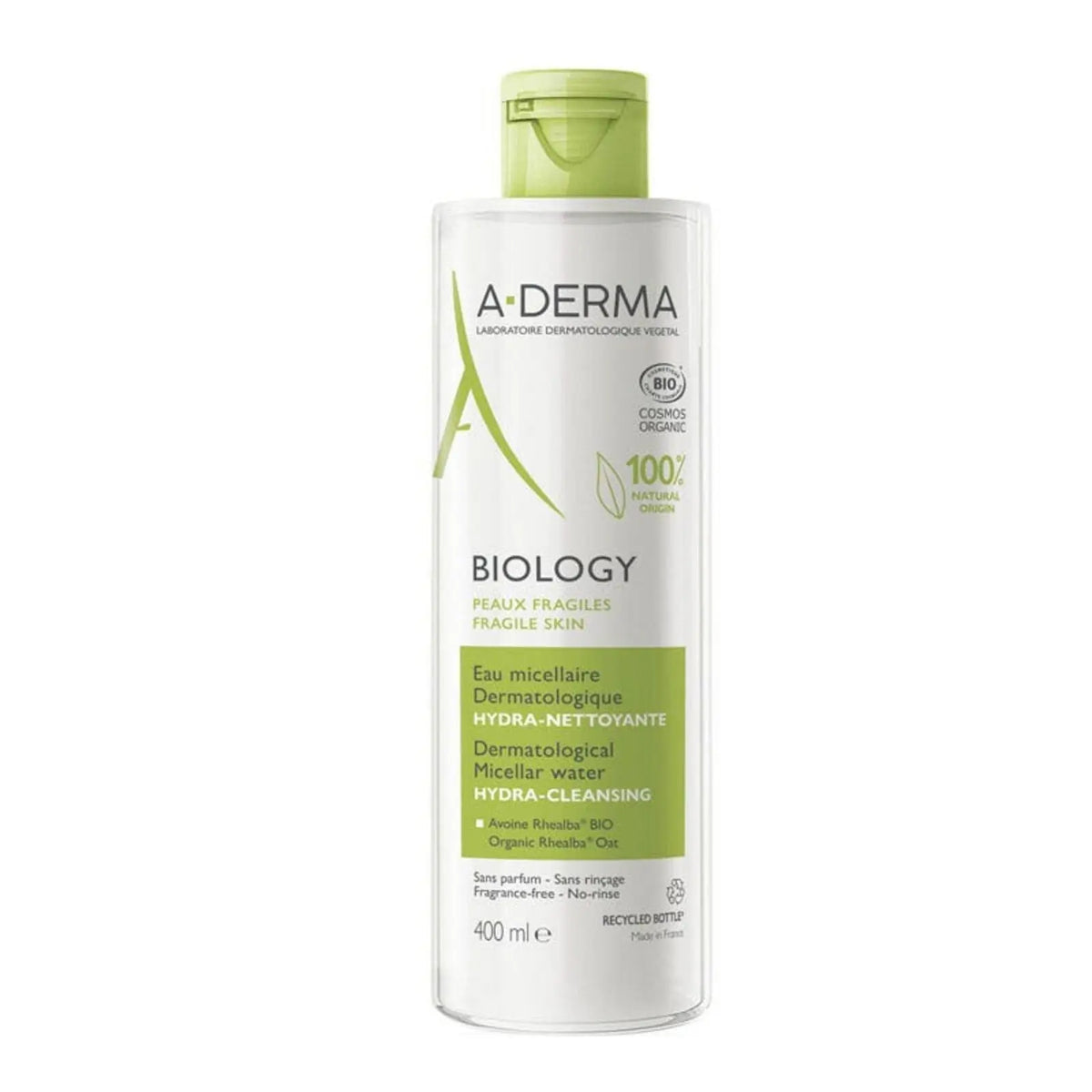A-Derma Biology Apa micelara hidratanta, 400 ml A-Derma