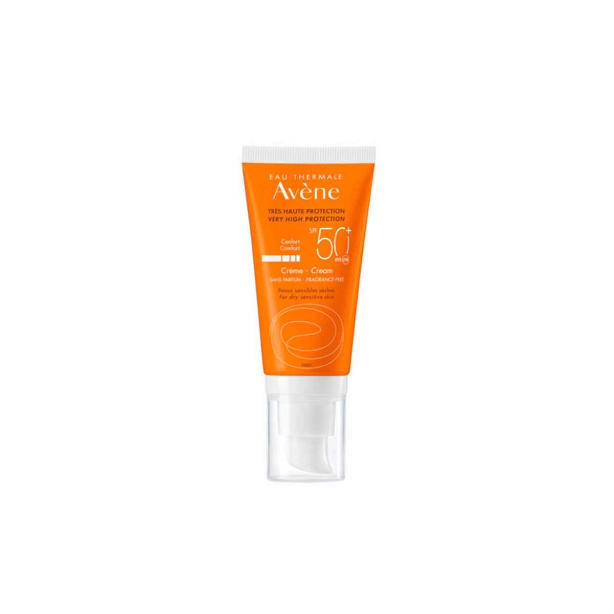 Avene Sun Care crema protectie solara fata SPF 50+, 50 ml