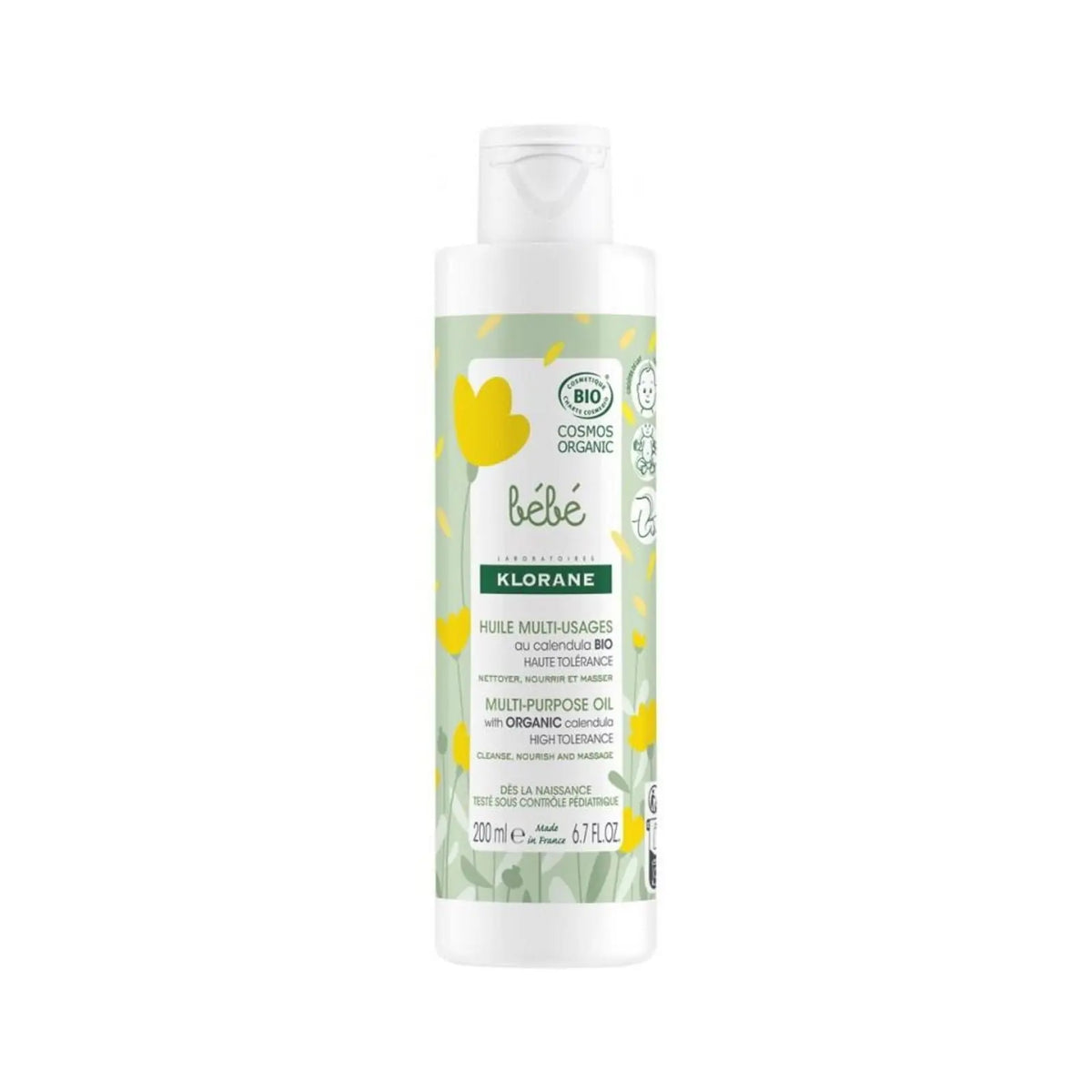 Klorane Baby Ulei nutritiv, 200 ml Klorane