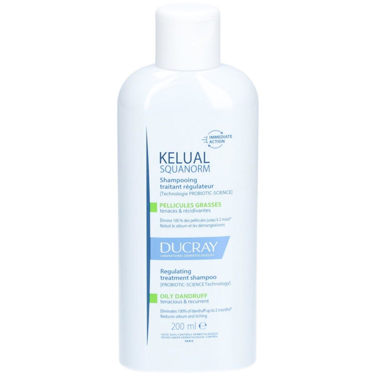 Ducray Kelual Squanorm sampon antimatreata grasa, 200 ml