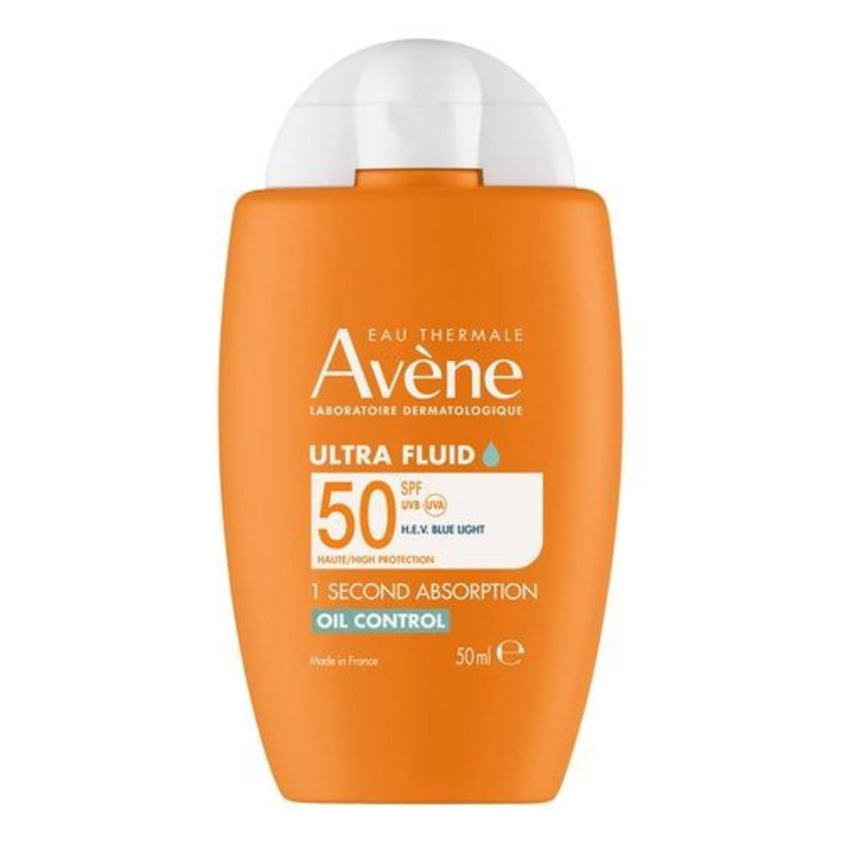 Avene Ultra Fluid fluid matifiant fata SPF 50+, 50 ml