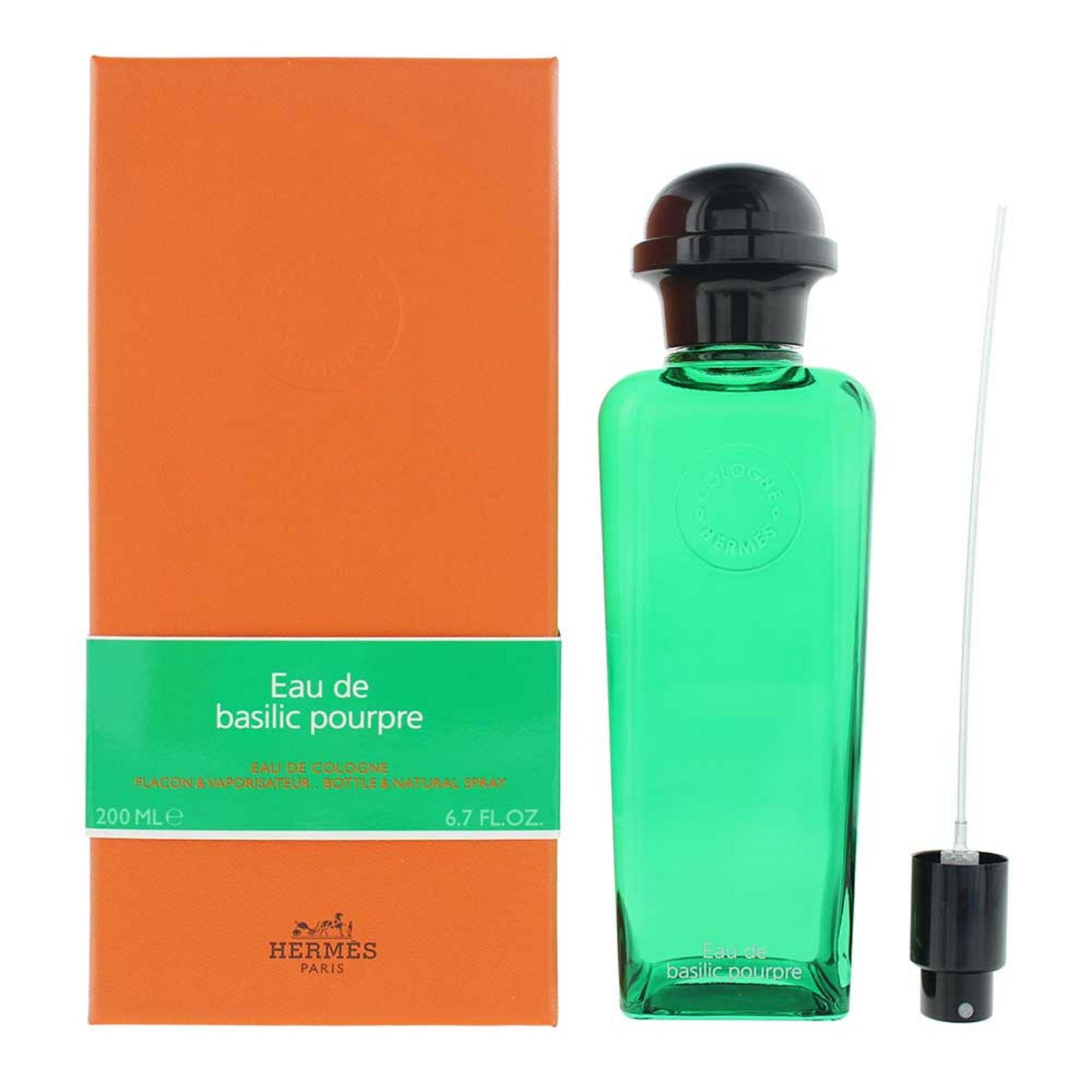 Hermes, Eau de Basilic Pourpre, Apă de Colonie, Unisex, 200 ml