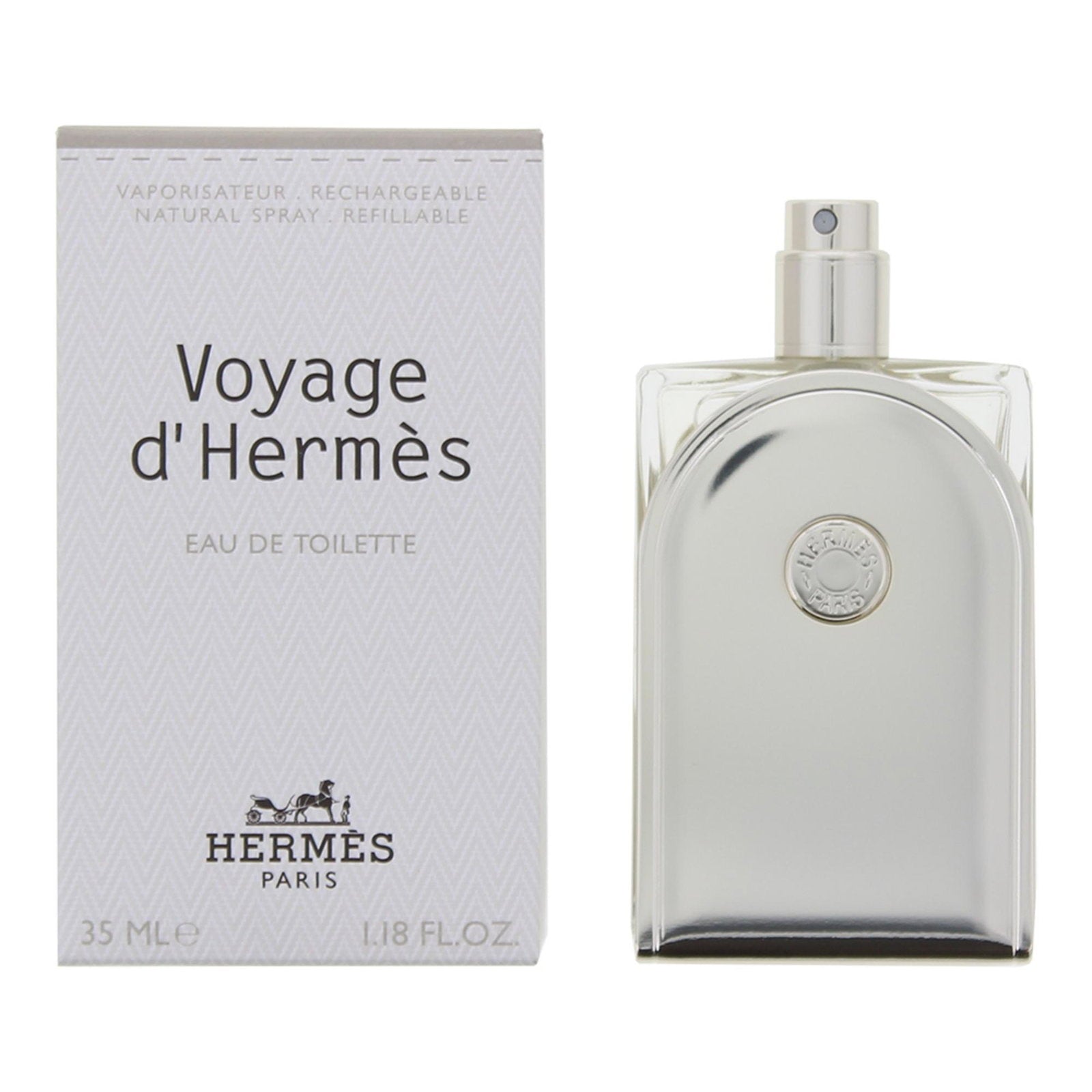 Hermes, Voyage d'Hermes, Apă de toaletă, Unisex, Reincărcabilă, 35 ml