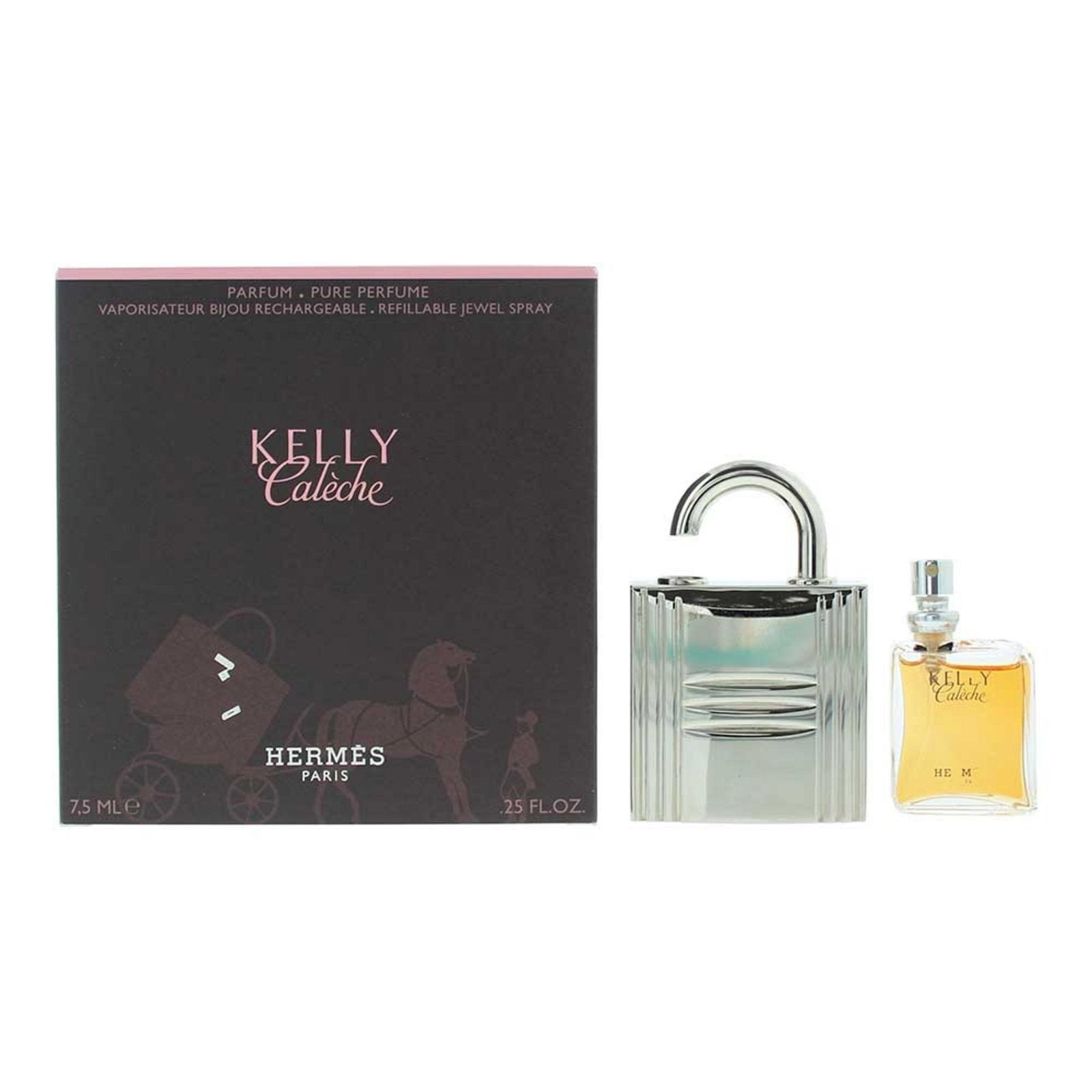 Hermes, Kelly Caleche, Parfum, Pentru femei, Reumplere, 7.5 ml