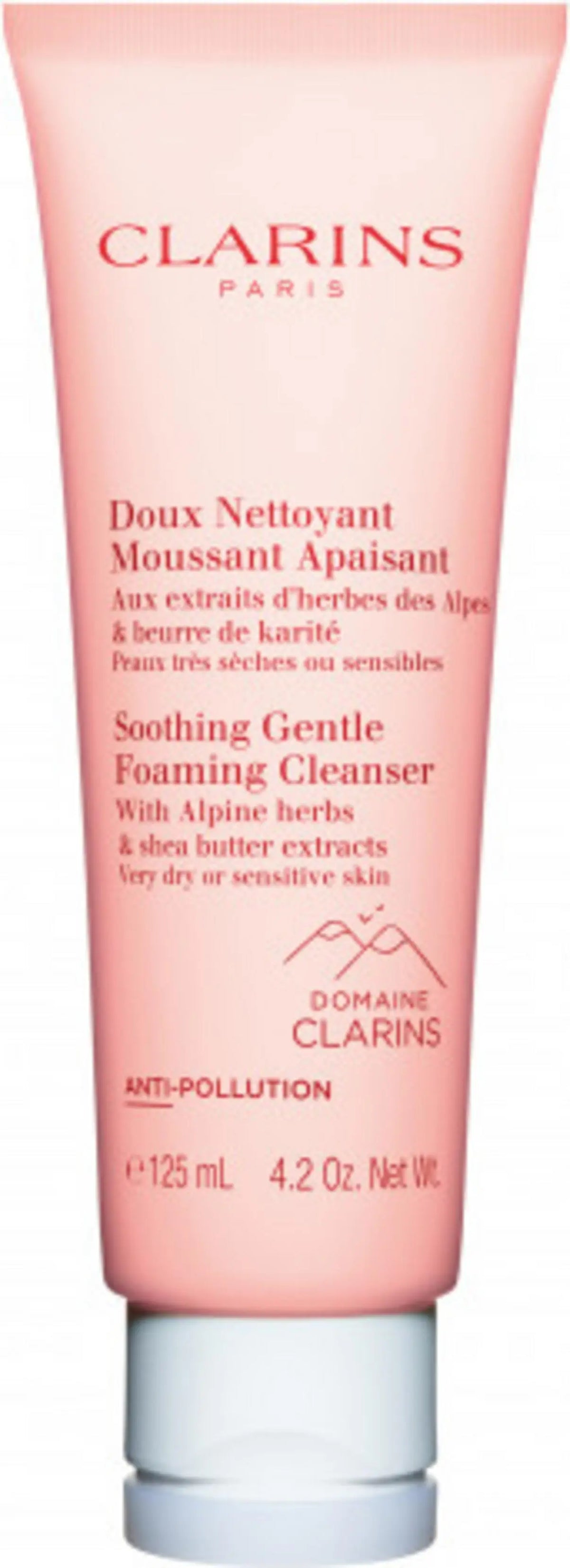 Clarins Gentle Soothing crema spumanta de curatare, 125 ml Clarins