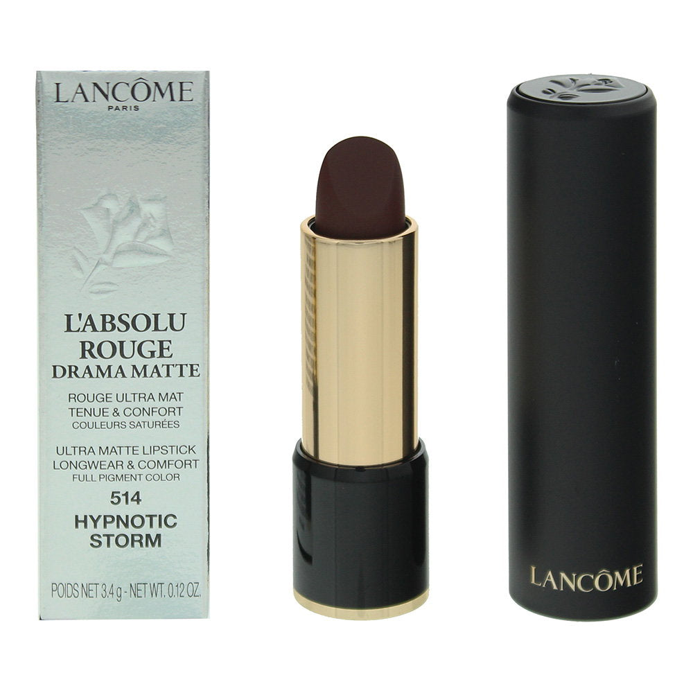 Lancome L'Absolu Rouge Drama Matte ruj mat 514 Hypnotic Storm, 3.4 g