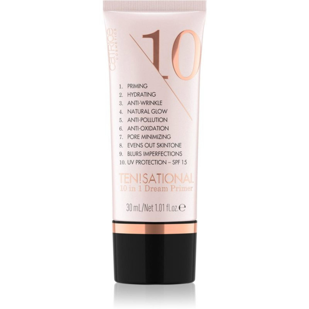 Catrice Ten!sational 10in1 baza de machiaj 020 Warm Caramel, 30 ml