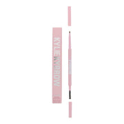 Kylie Cosmetics, Kybrow, Definit, Creion pentru sprâncene cu cremă și perie 2-în-1, 001, Blondă, 0.09 g
