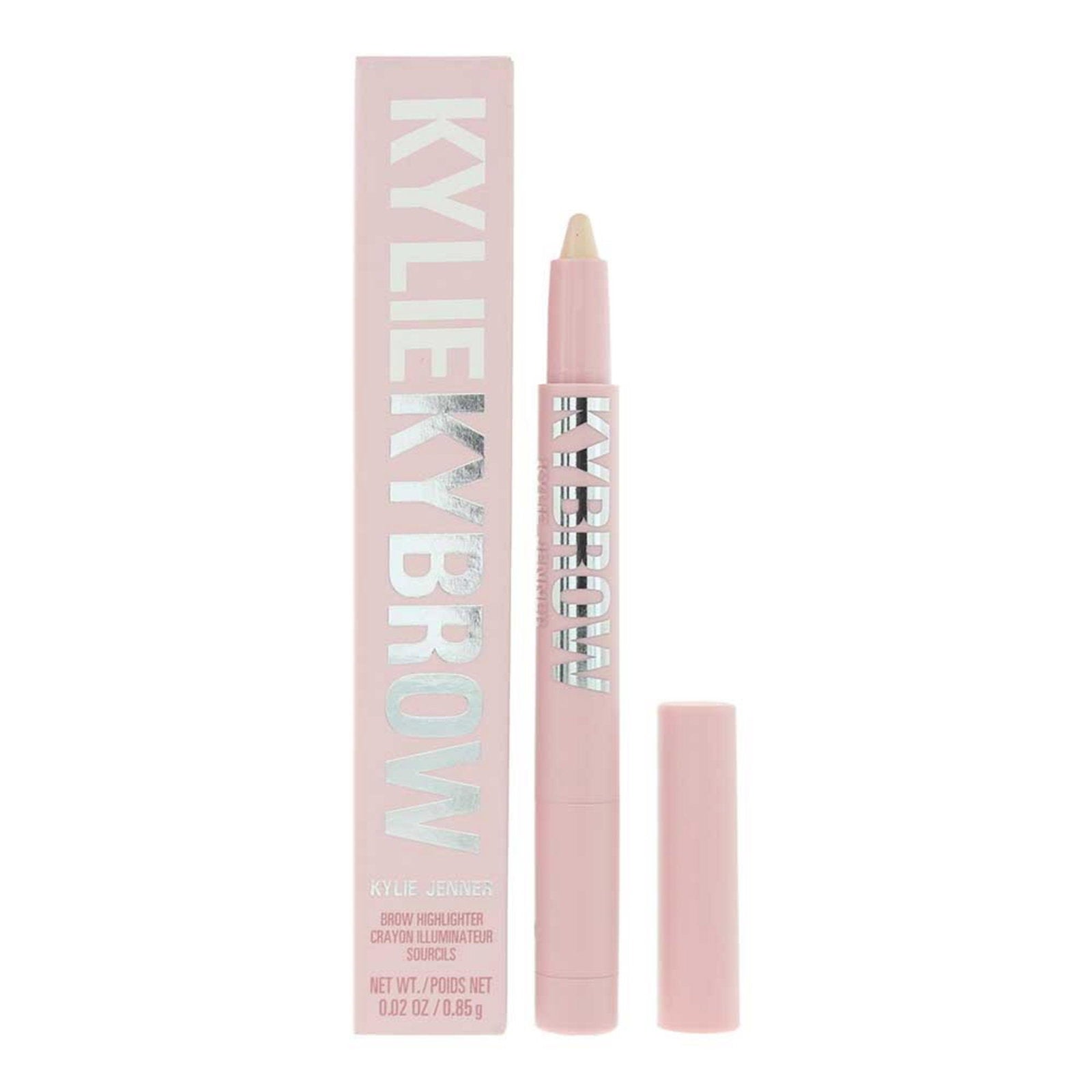 Kylie Cosmetics, Kybrow, Evidențiere, Creion cremă pentru sprâncene, 002, Mat deschis, 0.86 g