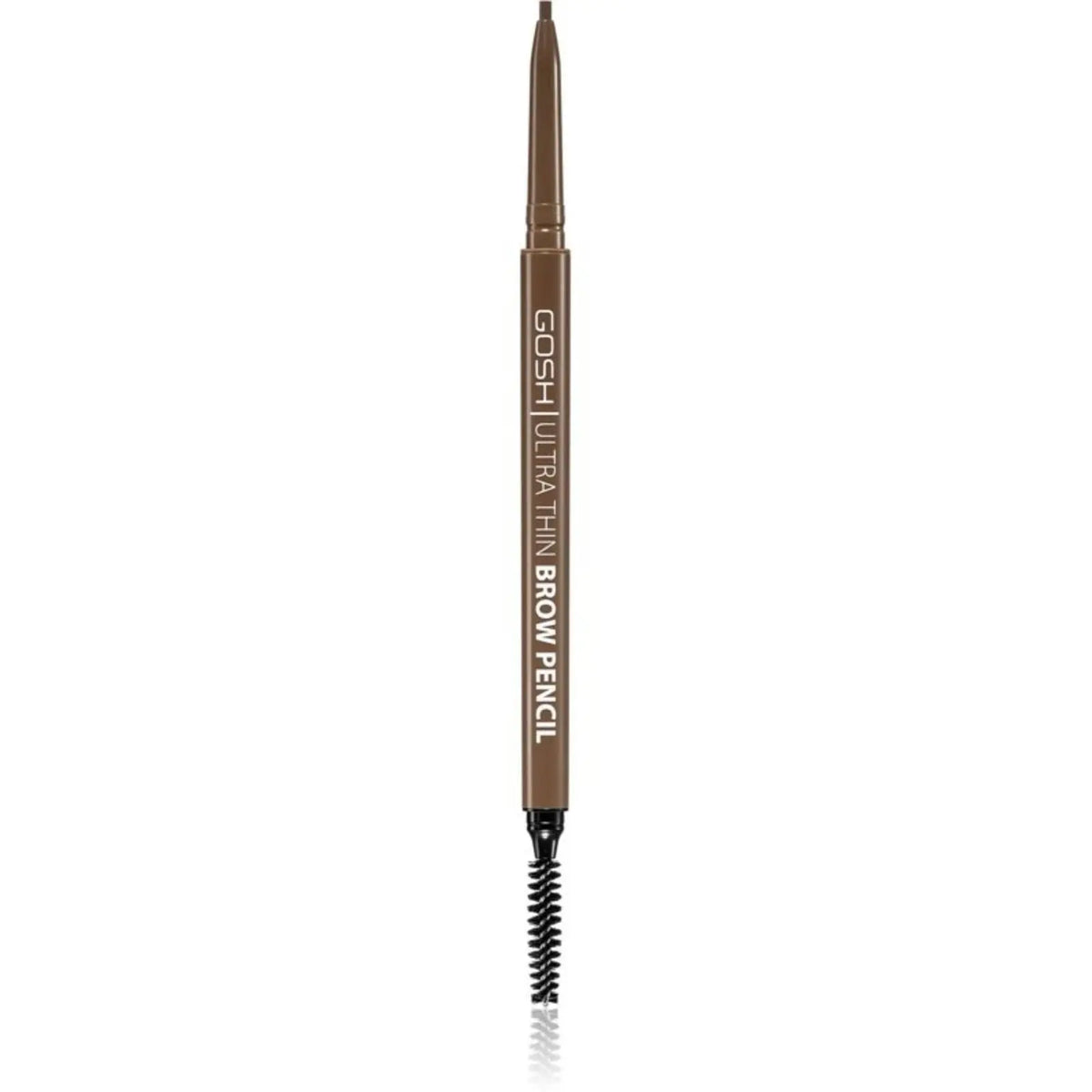 Gosh Ultra Thin creion de sprancene cu perie 002 Grey Brown, 0.09 g Gosh