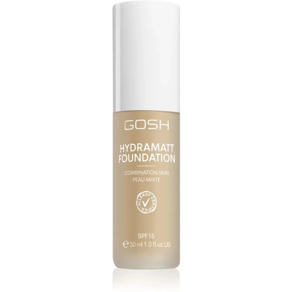 Gosh Hydramatt fond de ten lichid mat 004N Light Neutral SPF 15, 30 ml Gosh