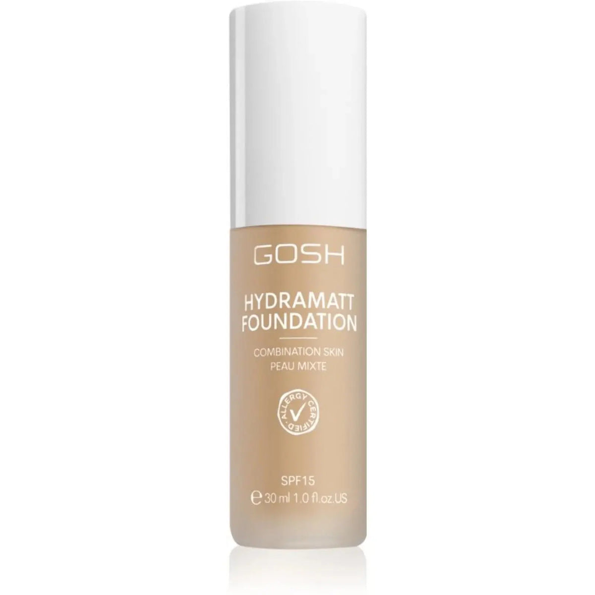Gosh Hydramatt fond de ten lichid mat 006N Medium Light SPF 15, 30 ml Gosh
