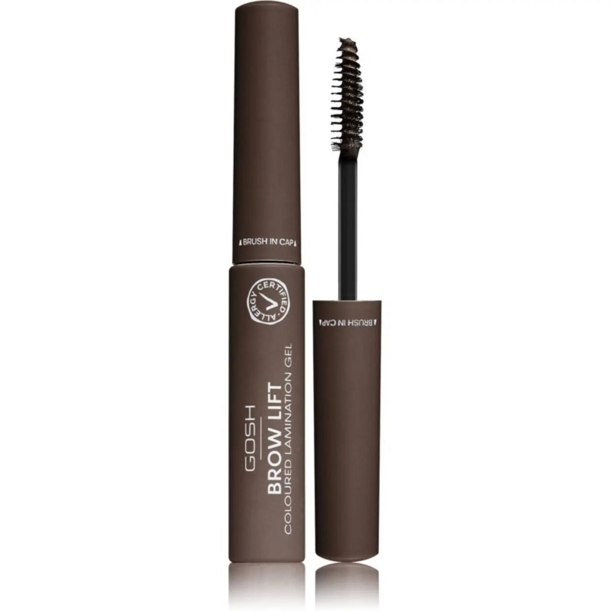 Gosh Brow Lift gel pentru sprancene 001 Grey Brown, 3 ml Gosh