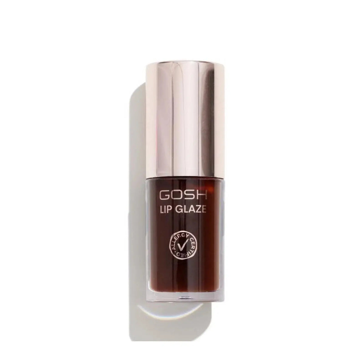 Gosh Lip Glaze luciu de buze roll-on 003 Dark Chocolate, 5.5 ml Gosh