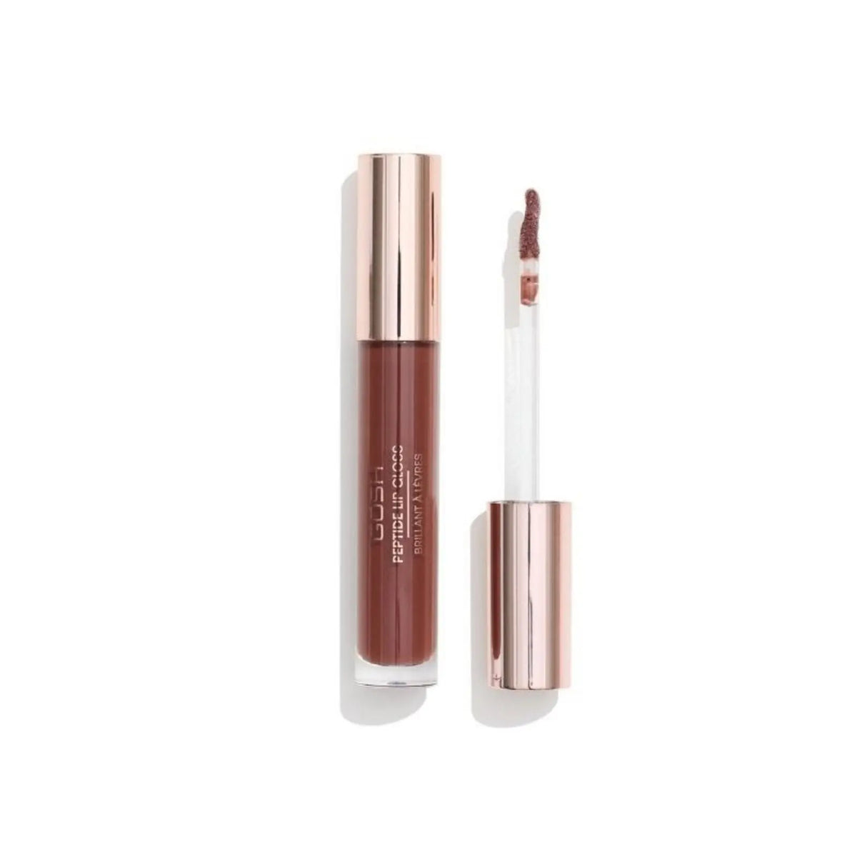 Gosh Peptide luciu de buze lucios 006 Brownie, 7 ml Gosh