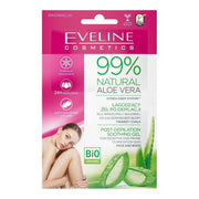 Set Eveline 99% Natural Aloe Vera gel calmant dupa epilare pentru fata si corp, 2 bucati Eveline Cosmetics