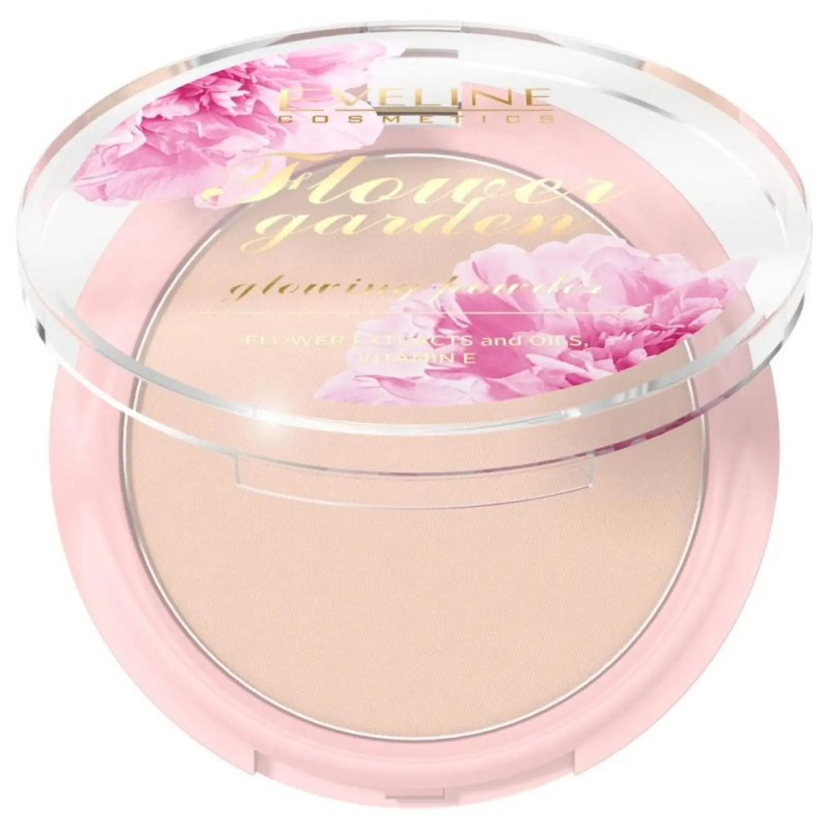 Eveline Cosmetics Flower Garden pudra compacta, 8 g Eveline Cosmetics