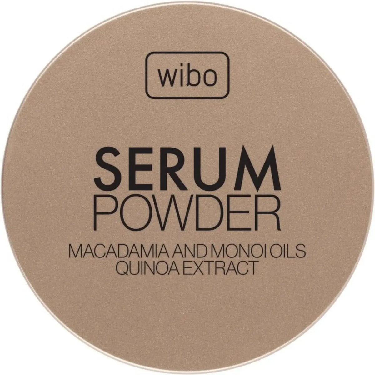 Wibo Serum Powder Macadamia pudra pulbere de fixare Transparent, 10 g Wibo