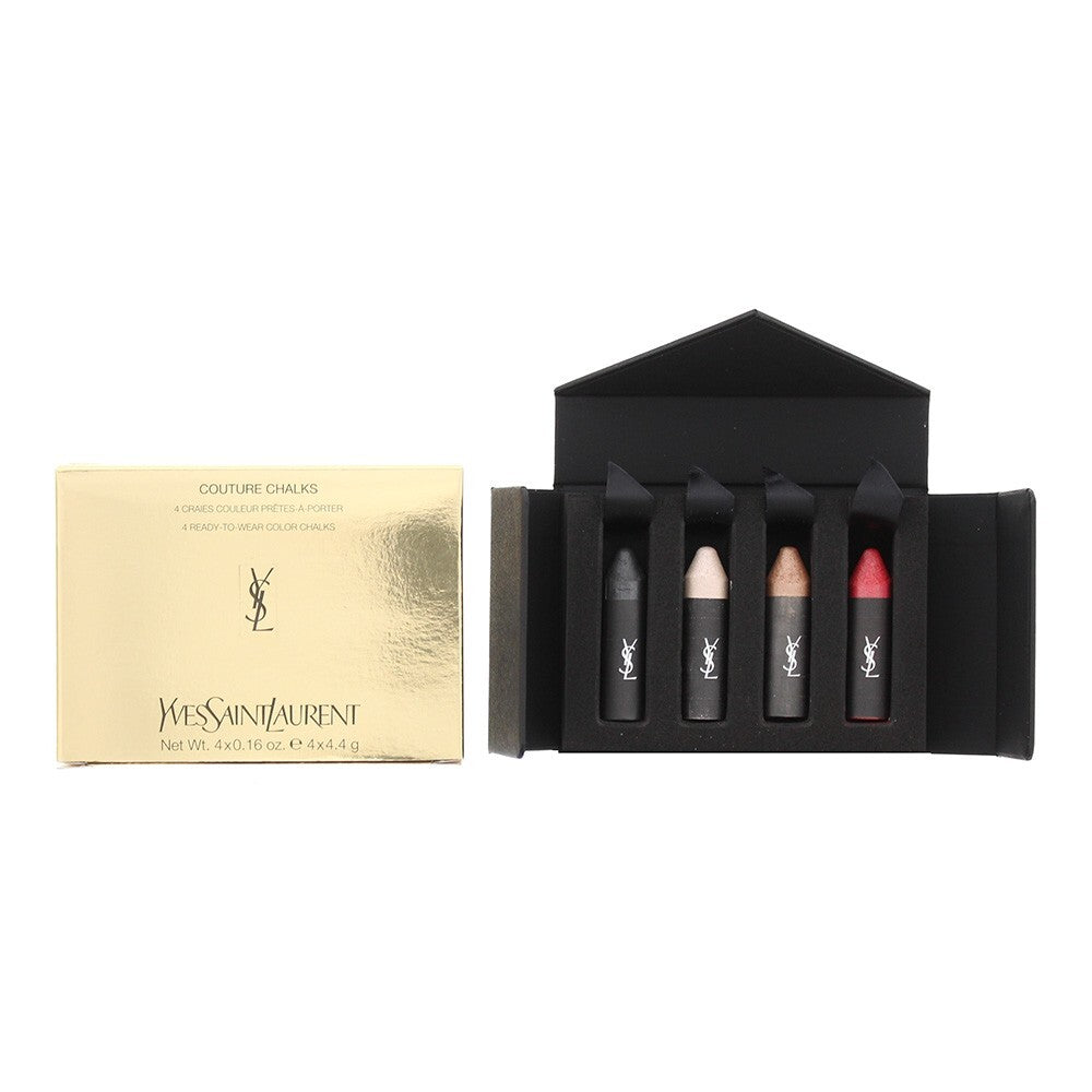 Set Yves Saint Laurent: Couture Chalks, Lip Liner & Cheek Blush 2-In-1, Le Rouge, 4.4 g + Couture Chalks, Lip Liner & Cheek Blush 2-In-1, Le Noir, 4.4 g + Couture Chalks, Lip Liner & Cheek Blush 2-In-1, Le Nude, 4.4 g + Couture Chalks, Lip Liner & Chee...
