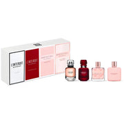 Set Givenchy miniaturi apa de parfum: L'Interdit 10 ml + L'Interdit Rouge 10 ml + Irresistible 8 ml + Irresistible Rose Velvet 8 ml