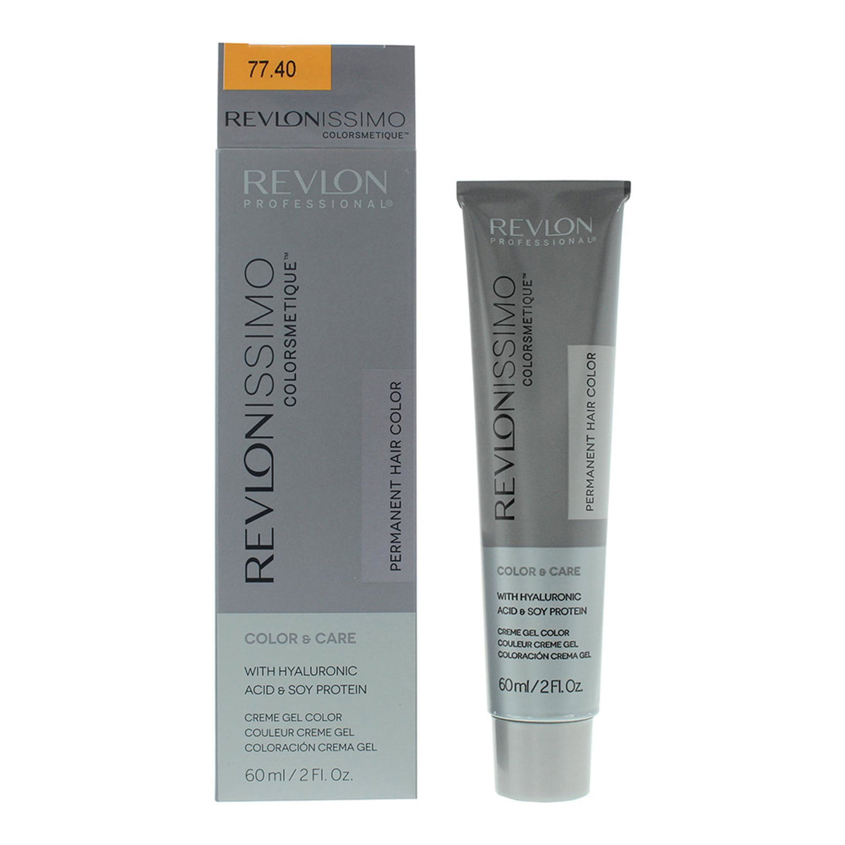 Revlon Revlonissimo vopsea de par 77.40 Intense Light Copper, 60 ml