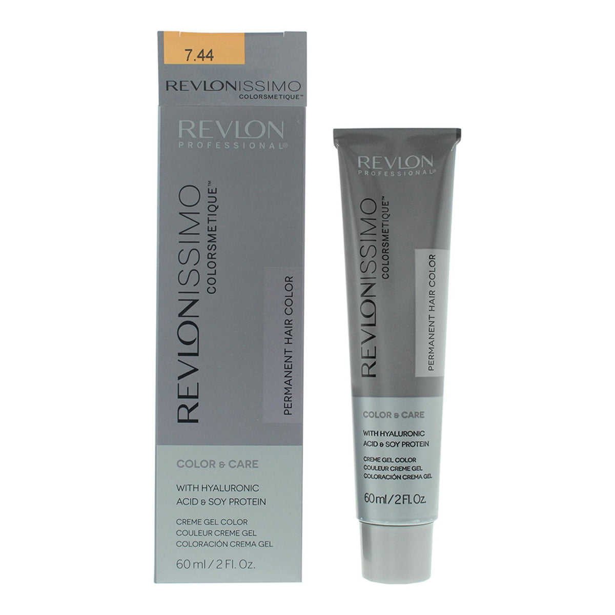 Revlon Revlonissimo vopsea de par 7.44 Medium Intensive Copper, 60 ml