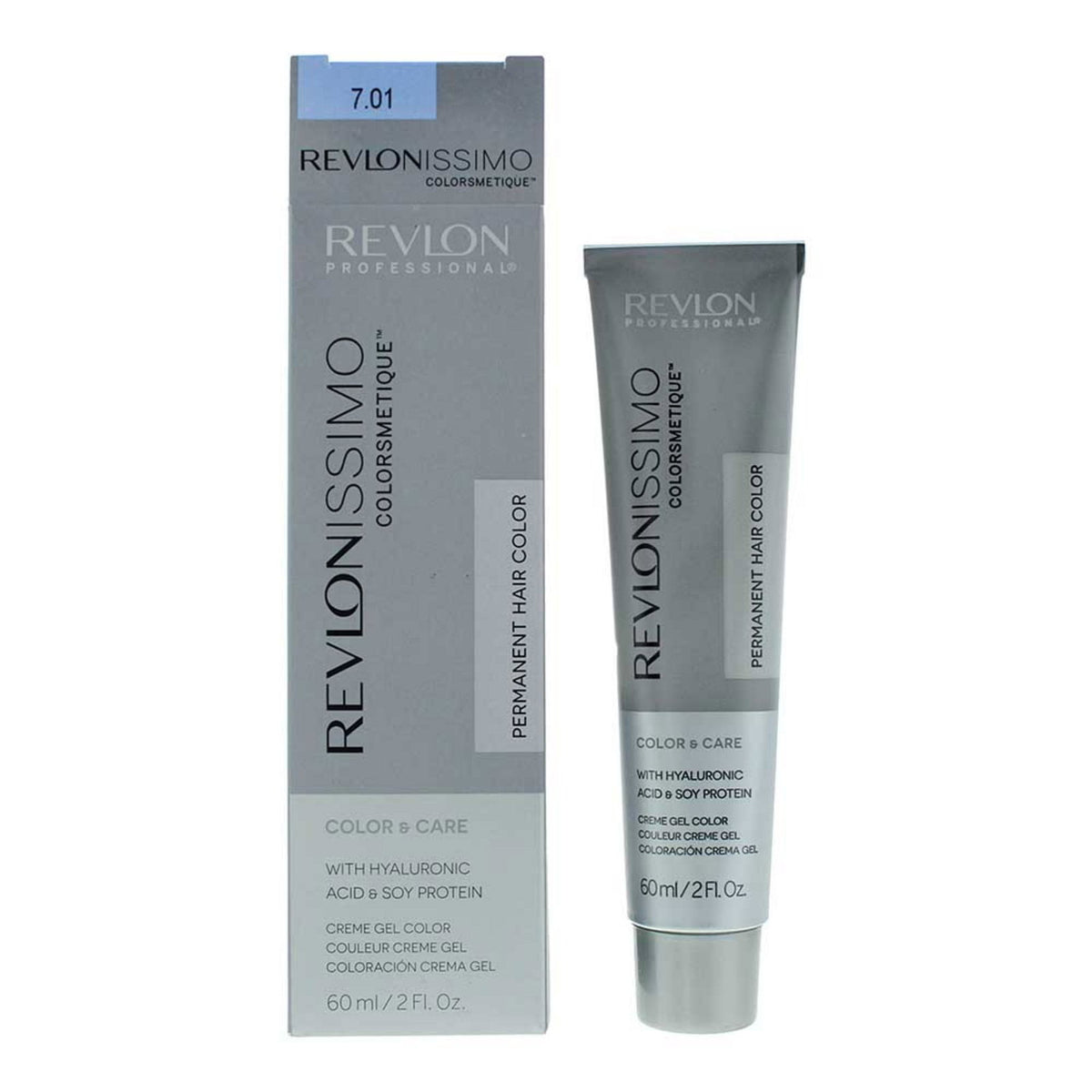 Revlon Revlonissimo vopsea de par 7.01 Natural Ash Brown, 60 ml