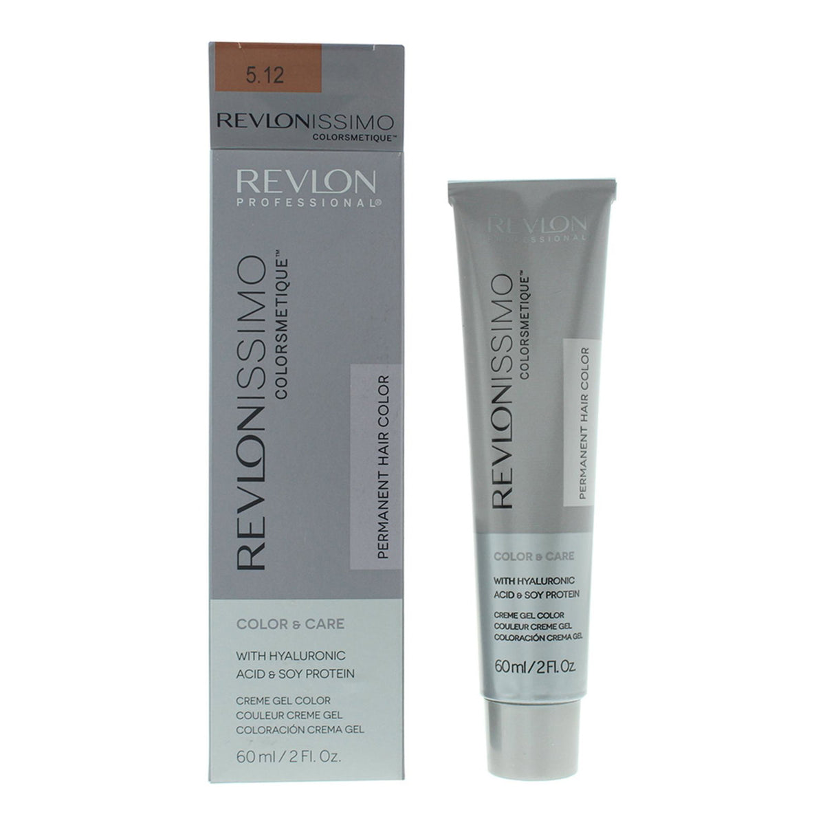 Revlon Revlonissimo vopsea de par 5.12 Light Pearly Brown, 60 ml