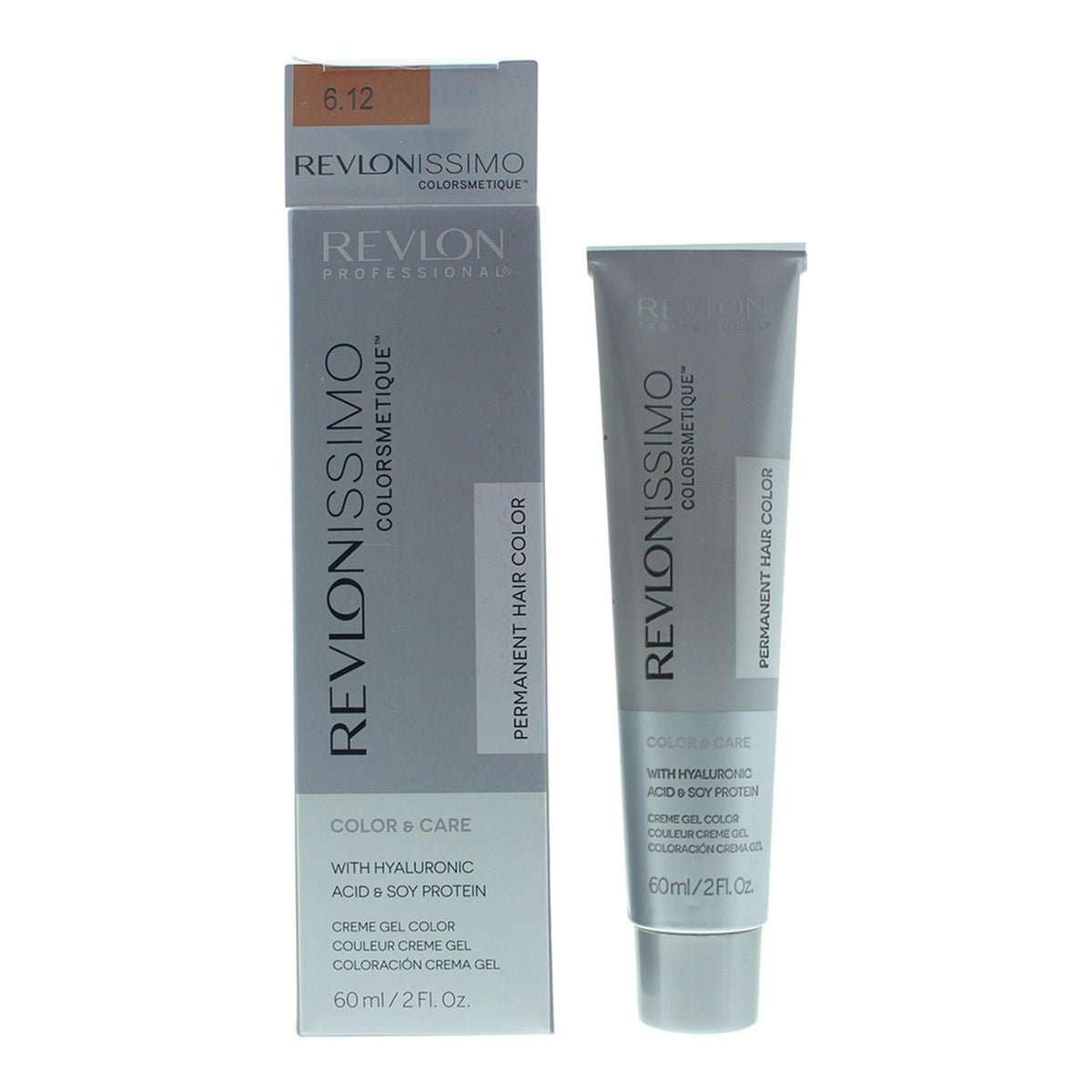 Revlon Revlonissimo vopsea de par 6.12 Dark Pearly Blonde, 60 ml