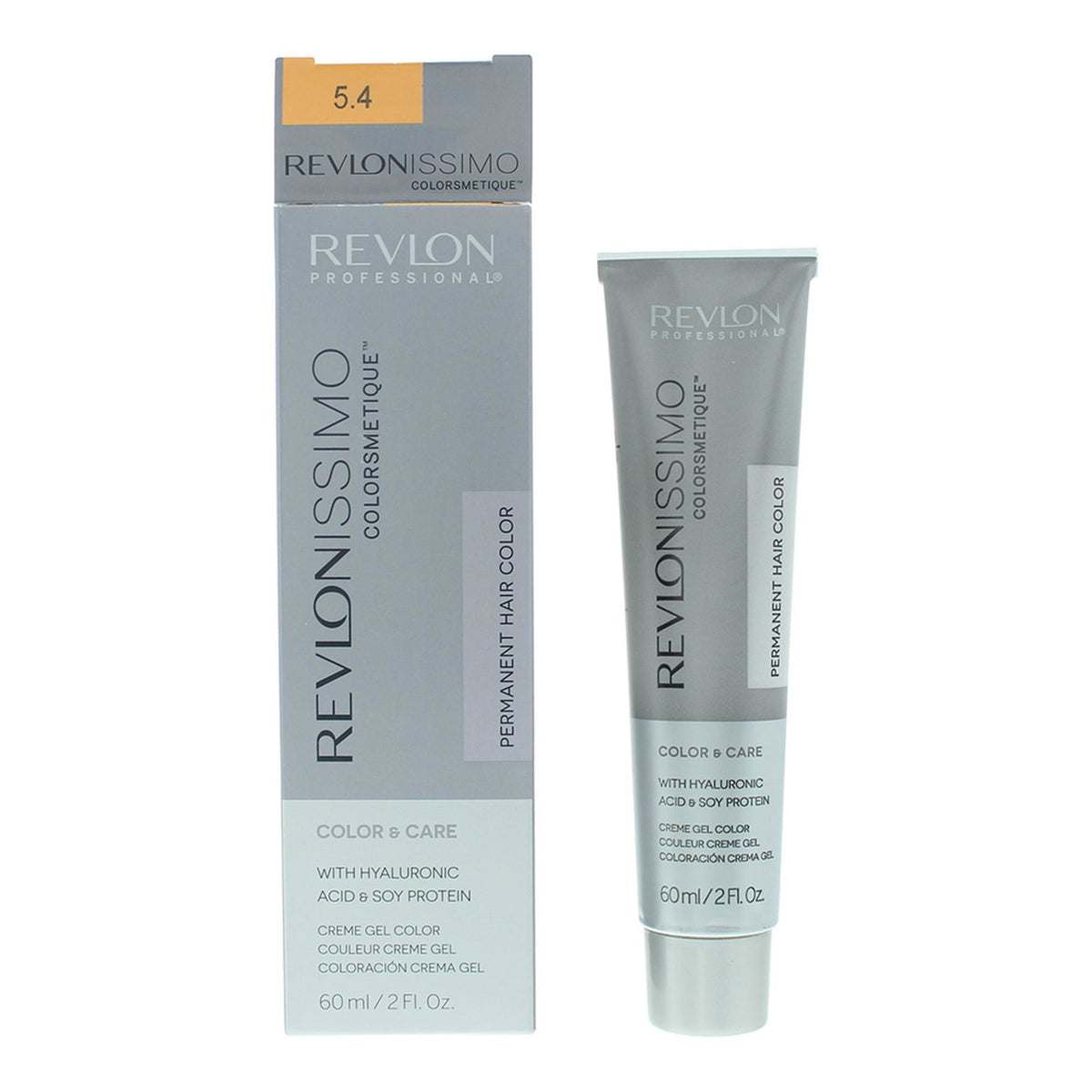 Revlon Revlonissimo vopsea de par 5.4 Light Copper Brown, 60 ml