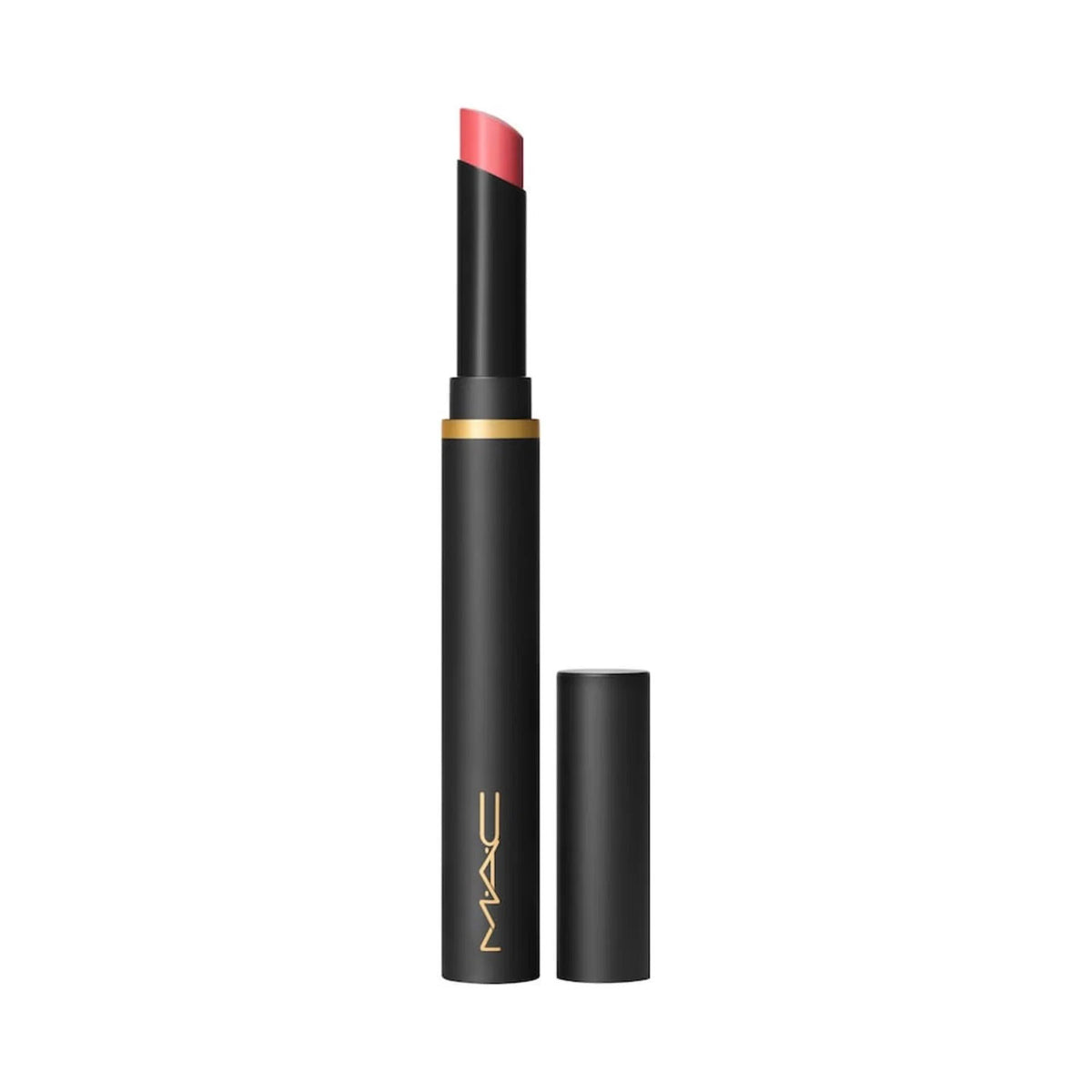 MAC Powder Kiss Velvet Blur Slim Stick ruj mat 898 Outrage, 2 g