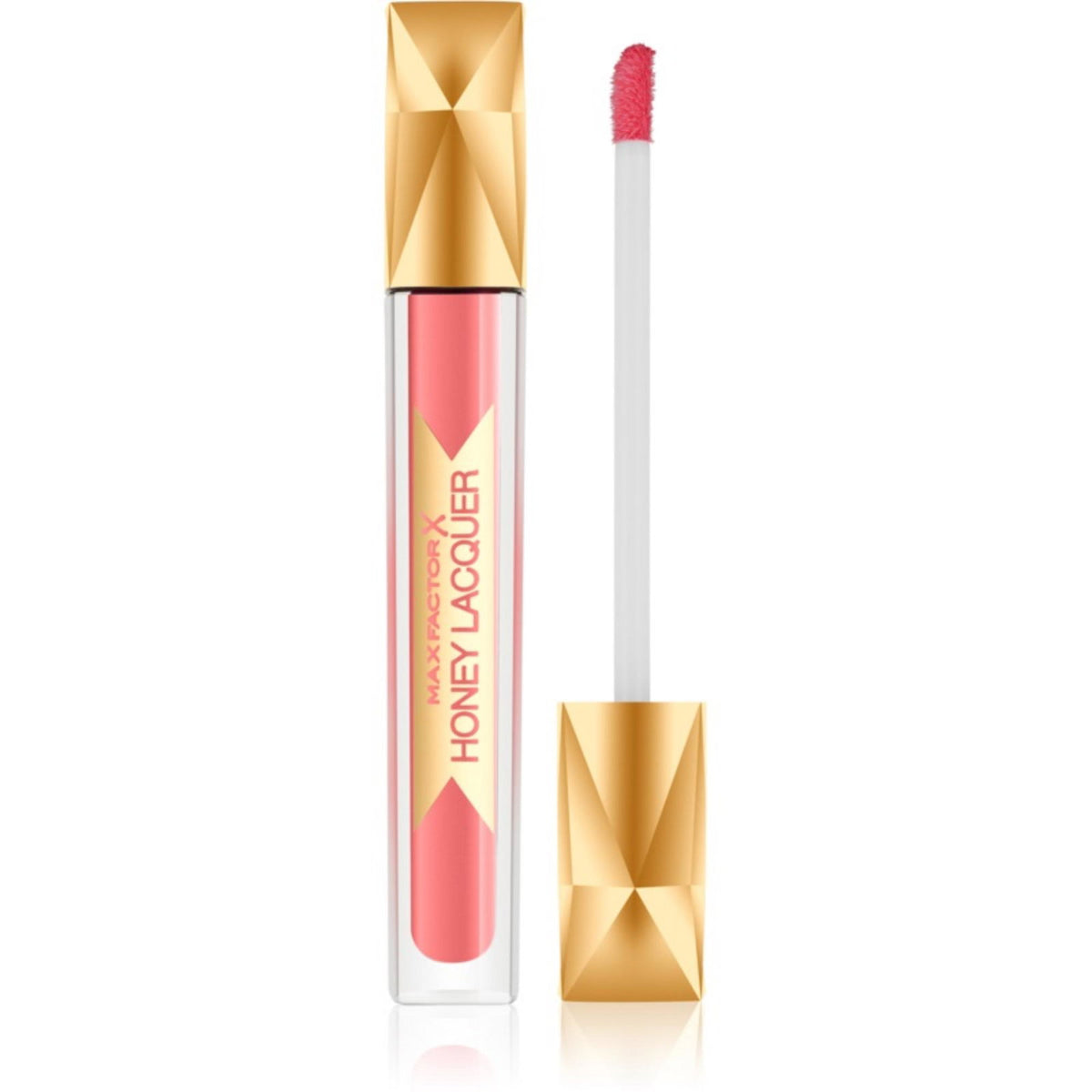 Max Factor Colour Elixir Honey Lacquer ruj lichid 20 Indulgent Coral, 3,8 ml