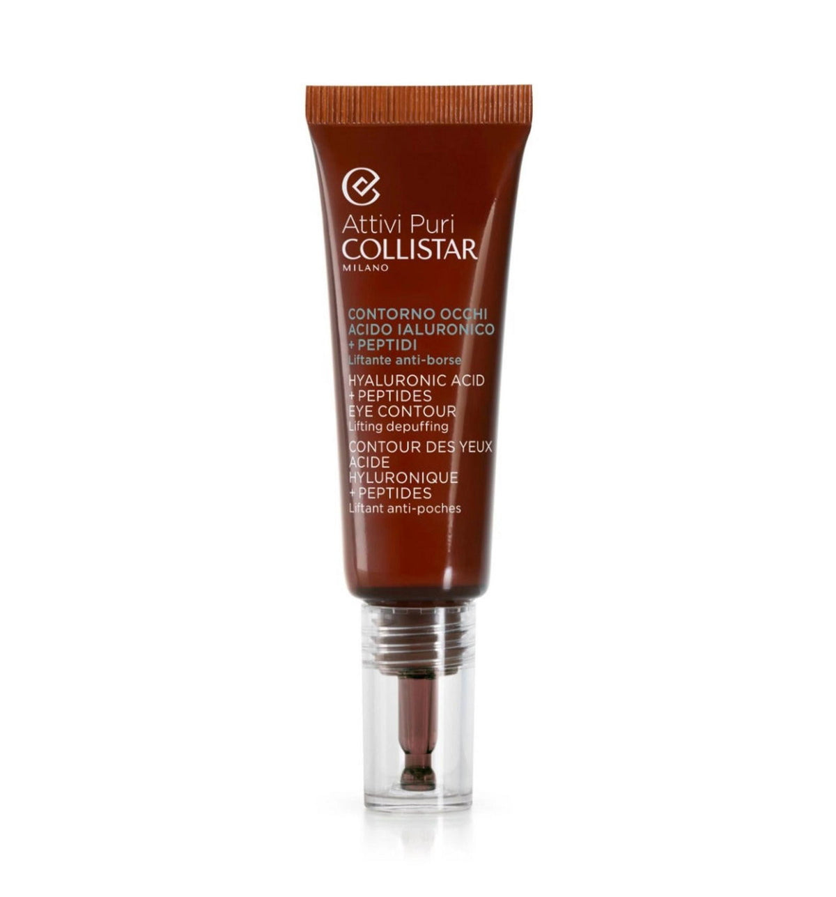 Collistar Attivi Puri ser pentru ochi cu acid hialuronic si peptide, 15 ml
