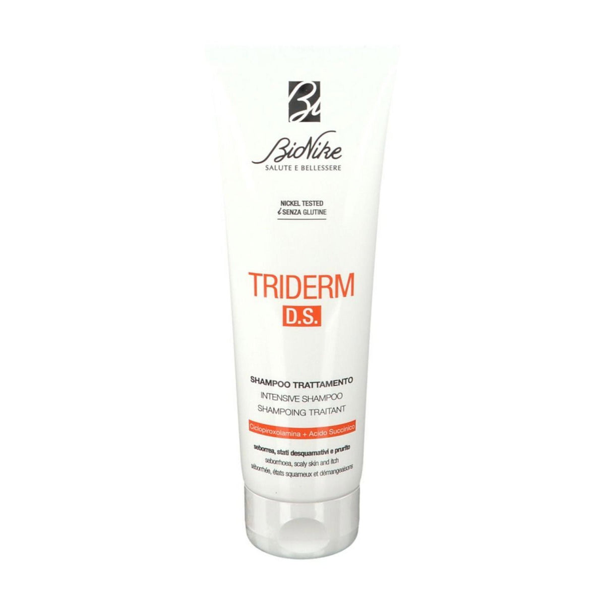 BioNike Triderm D.S. sampon tratament seboregulator antimatreata, 125 ml