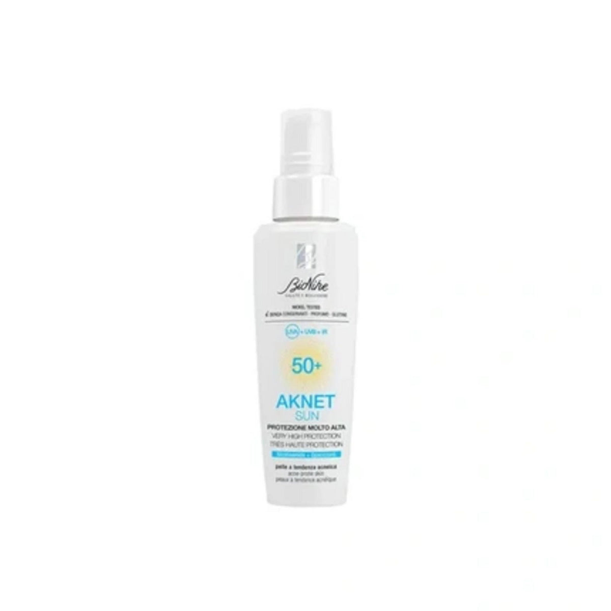 BioNike Aknet Sun fluid matifiant SPF 50+, 50 ml
