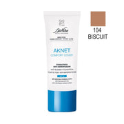 BioNike Comfort Cover fond de ten 104 Biscuit SPF 30, 30 ml
