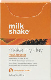Milk Shake, Make My Day, Mască cremă pentru tratamentul părului, Hidratant, 6 buc, 3 ml