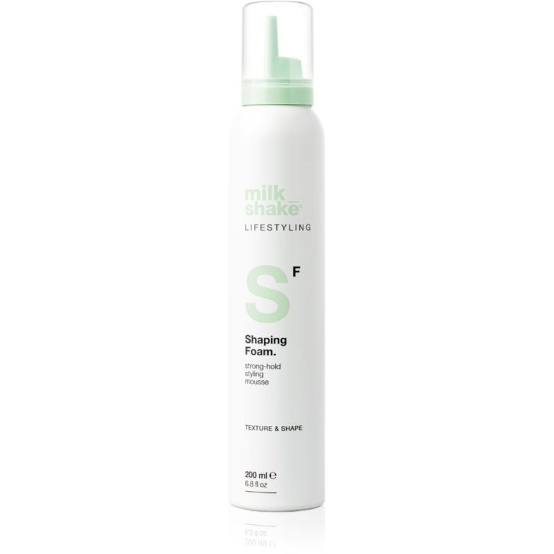 Milk Shake, Lifestyling, Spumă de coafat, Modelare, Strângere puternică, 200 ml