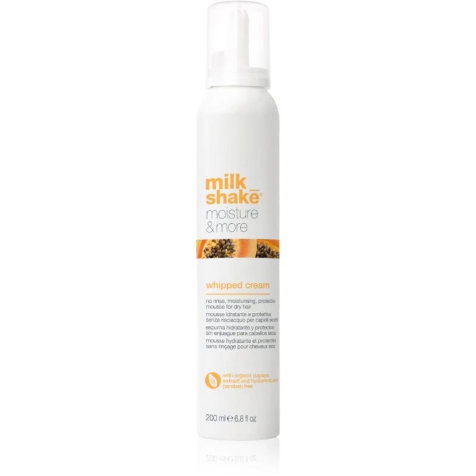 Milk Shake, Moisture & More, Spumă de coafat, Hidratant, 200 ml