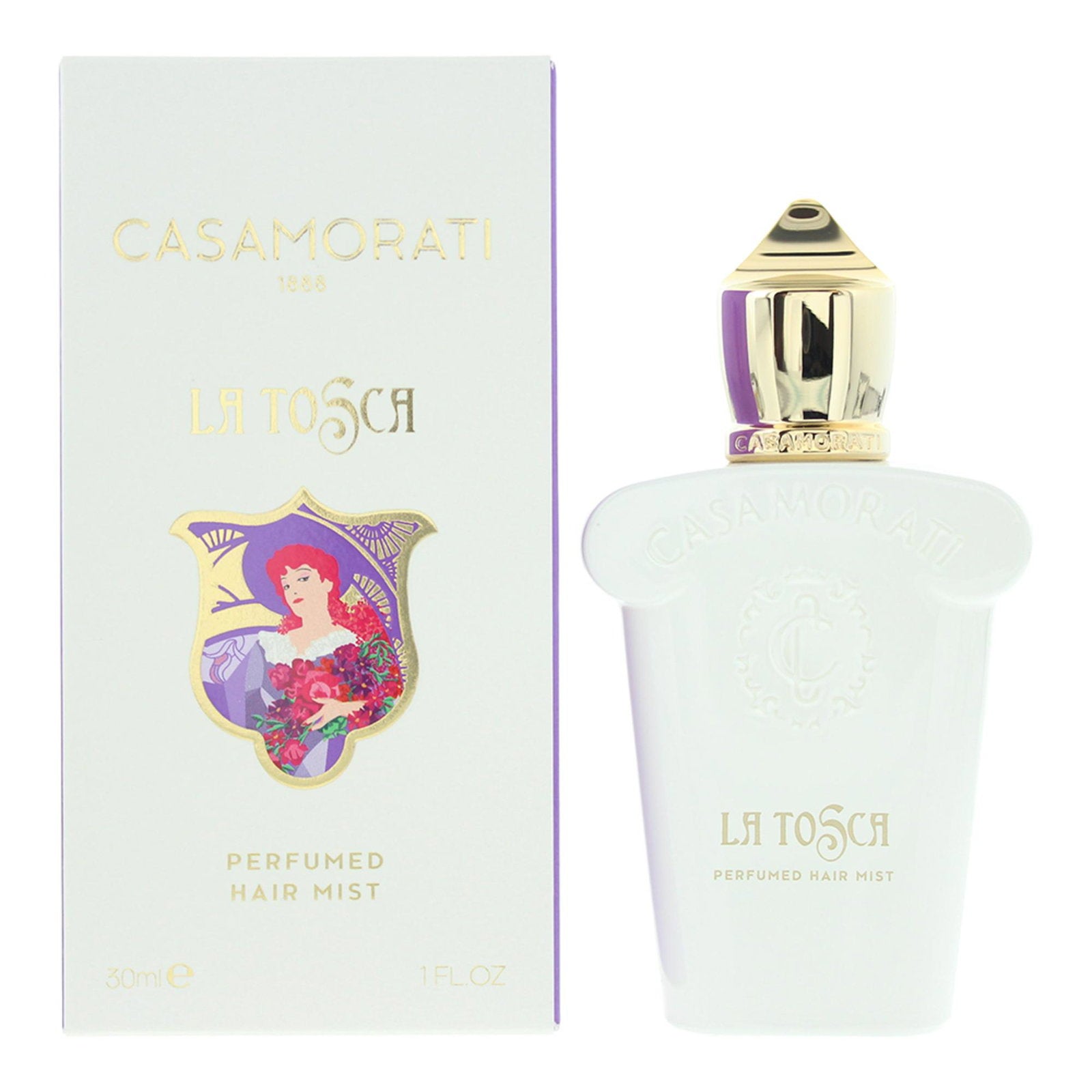 Xerjoff, Casamorati 1888 - La Tosca, Ceață parfumată pentru păr, Pentru femei, 30 ml