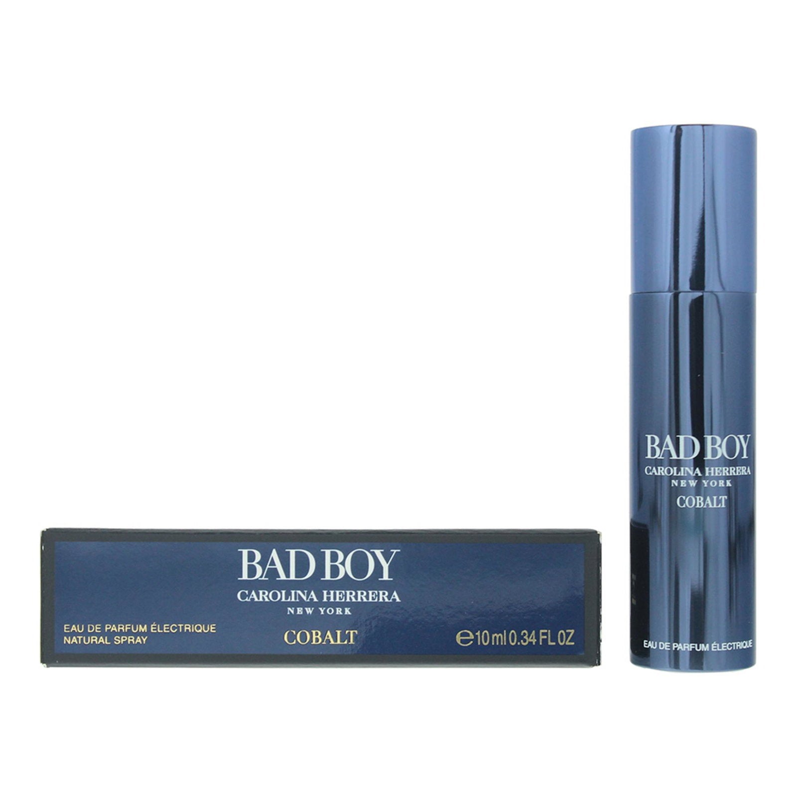 Carolina Herrera, Bad Boy Cobalt, Apă de parfum, Pentru bărbați, 10 ml *Miniatură