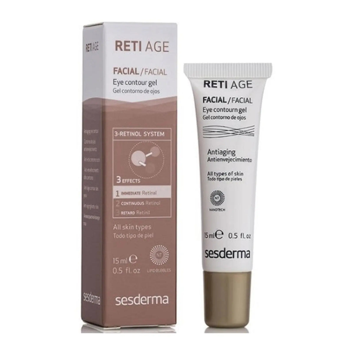 Sesderma Reti Age Gel pentru ochi anti-imbatranire, antirid, 15 ml Sesderma