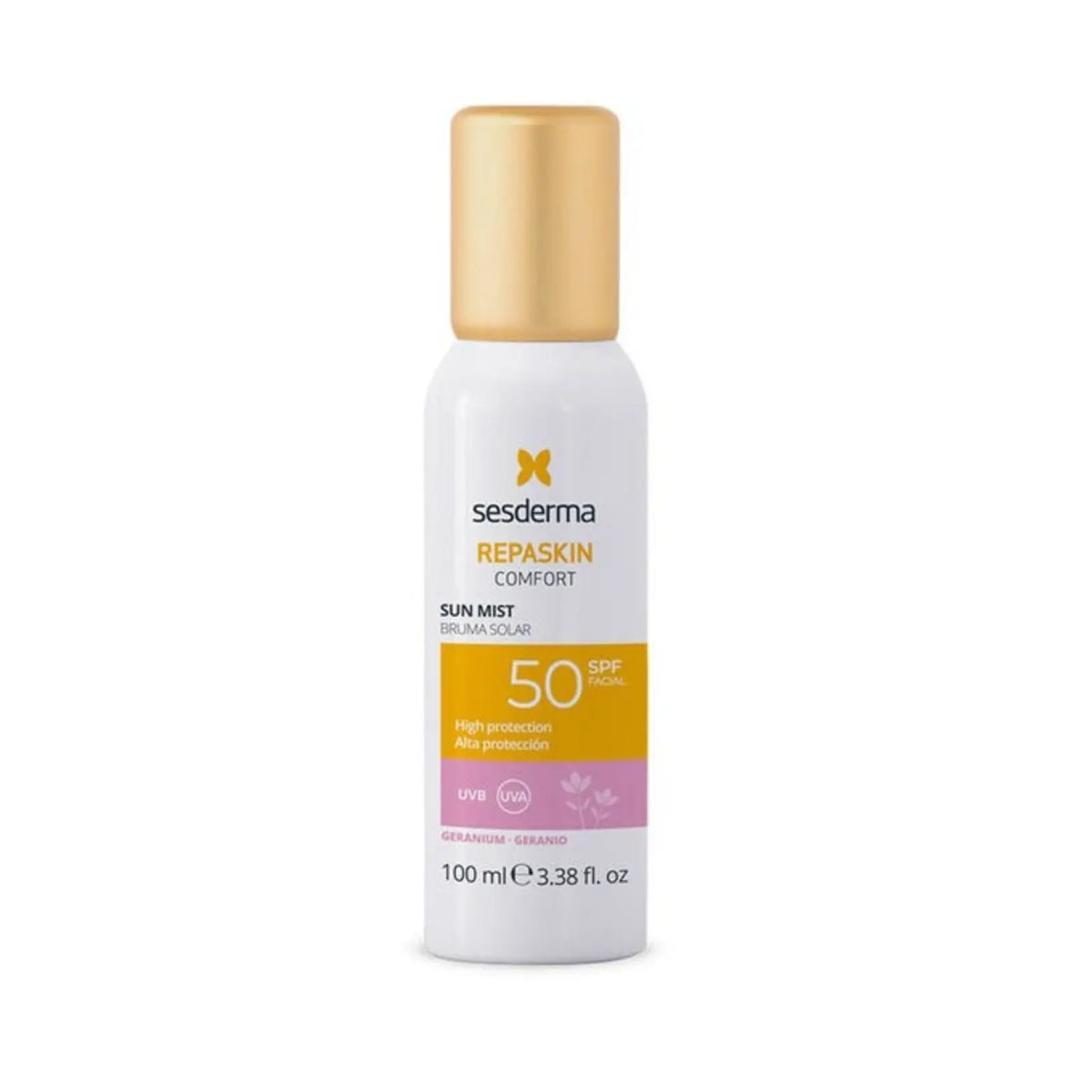 Sesderma Repaskin Confort Spray protector SPF 50, 100 ml Sesderma