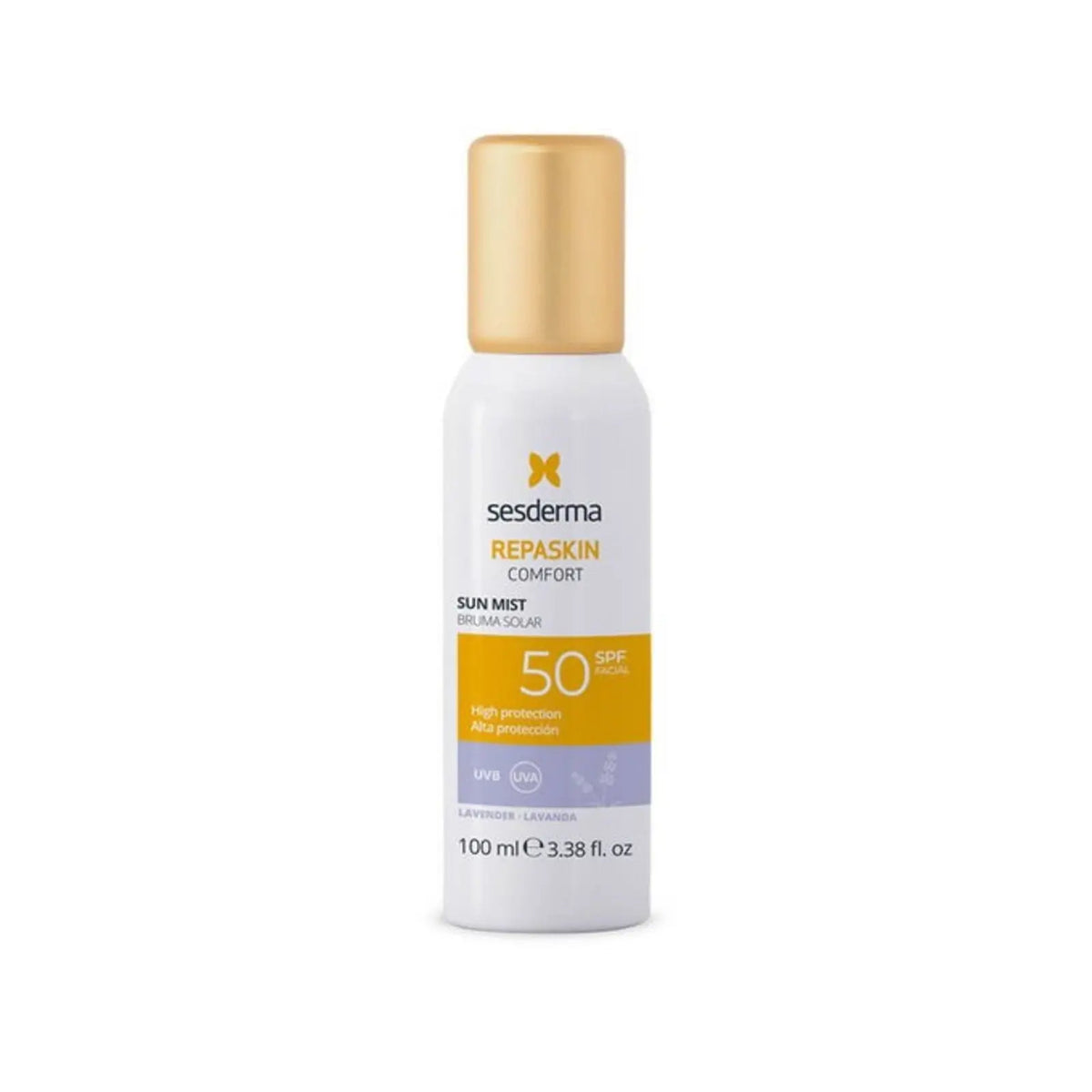 Sesderma Repaskin Confort Spray protector si reparator SPF 50, 100 ml Sesderma