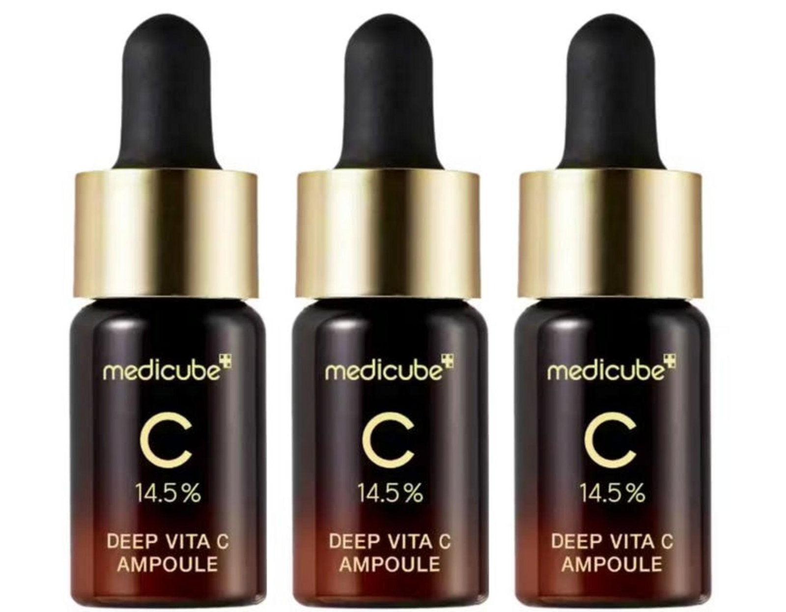 Set, Medicube, Deep Vita C, Luminare, Loțiune tonică, Pentru față și gât, 3 buc, 30 g