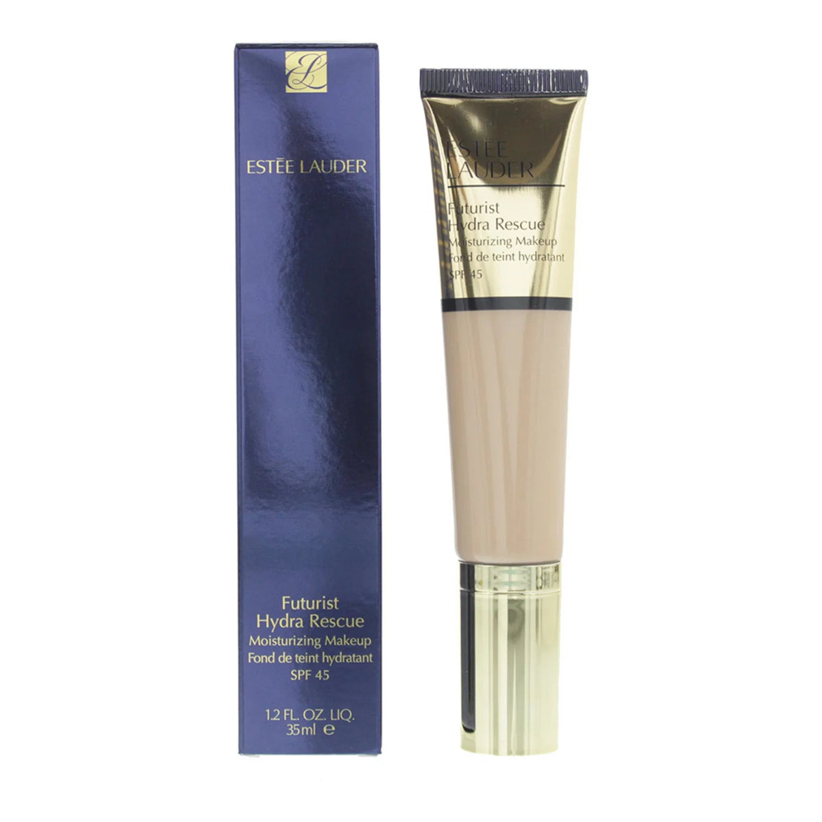 Estee Lauder Futurist Hydra Rescue fond de ten 2N1 Desert Beige SPF 45, 35 ml