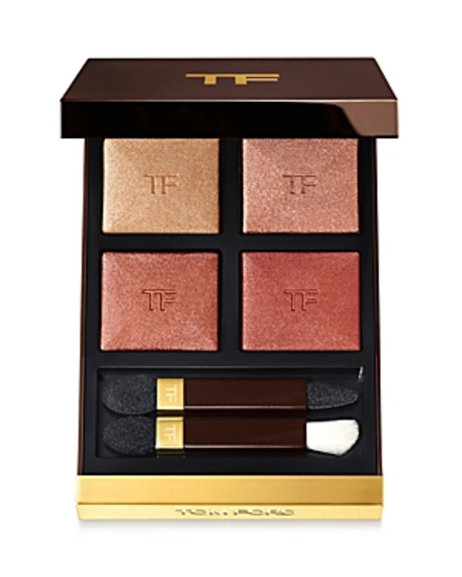 Tom Ford, Eye Color Quad, Paletă de farduri de ochi, 40, Ora de aur, 4 nuanțe, 6 g